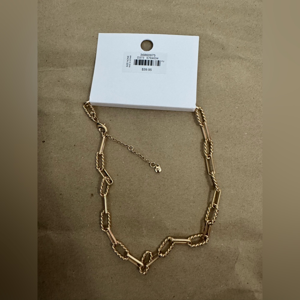 LOFT Gold Necklace | NWT | Jewelry | Party - Picture 2 of 2